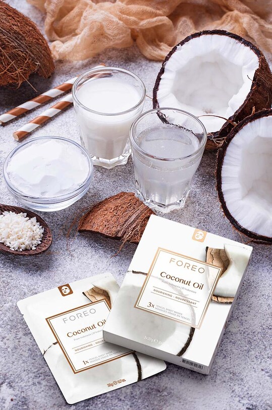 Výživná maska pro dehydrovanou pleť FOREO Farm To Face Sheet Mask 3-pack F0330 vícebarevná
