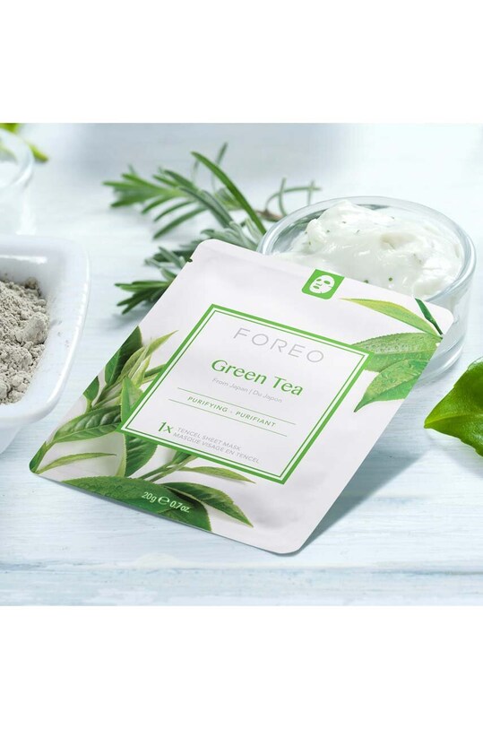 Листова маска для зняття запалень для комбінованої шкіри FOREO Farm To Face Sheet Mask 3-pack F0316 барвистий