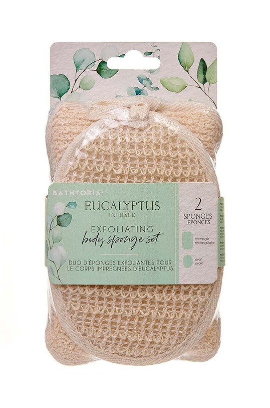 Set spužvica za piling tijela Danielle Beauty Bathopia 2-pack DC0022GR