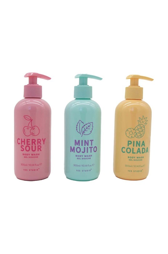 Sada sprchových gelů Yes Studio Cocktail Hour Body 3 x 300 ml 3-pack vícebarevná YS0055AST