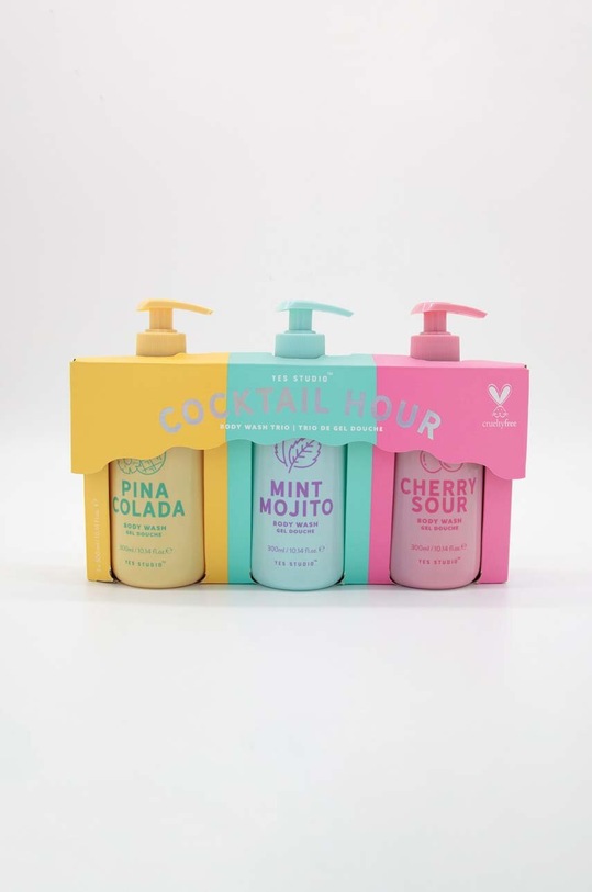 Sada sprchových gelů Yes Studio Cocktail Hour Body 3 x 300 ml 3-pack YS0055AST vícebarevná AA00
