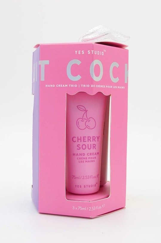 Sada krémů na ruce Yes Studio Fruity Cocktail Hands 3 x 75 ml 3-pack YS0056AST vícebarevná AA00