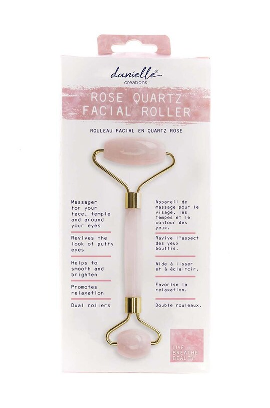 Danielle Beauty roller do masażu twarzy Rose Quartz BEA.19.002 multicolor AA00