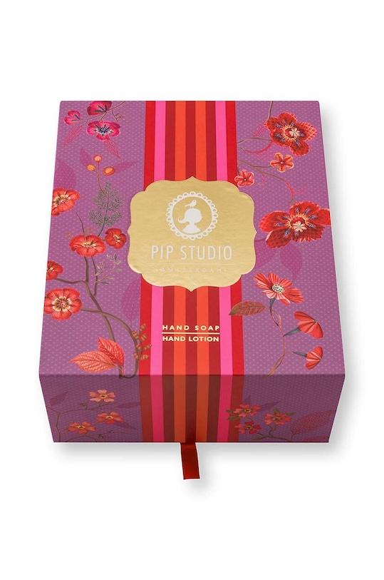 Домашнее SPA Набор мыло и лосьон для рук Pip Studio Giftset Tea Leaves 2 шт 51.599.100 розовый