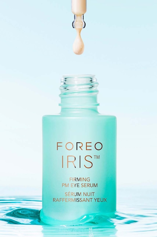 Домашнє SPA Зміцнююча нічна сироватка з ретинолом під очі FOREO IRIS™ Firming PM Eye Serum,15 ml F0927 барвистий