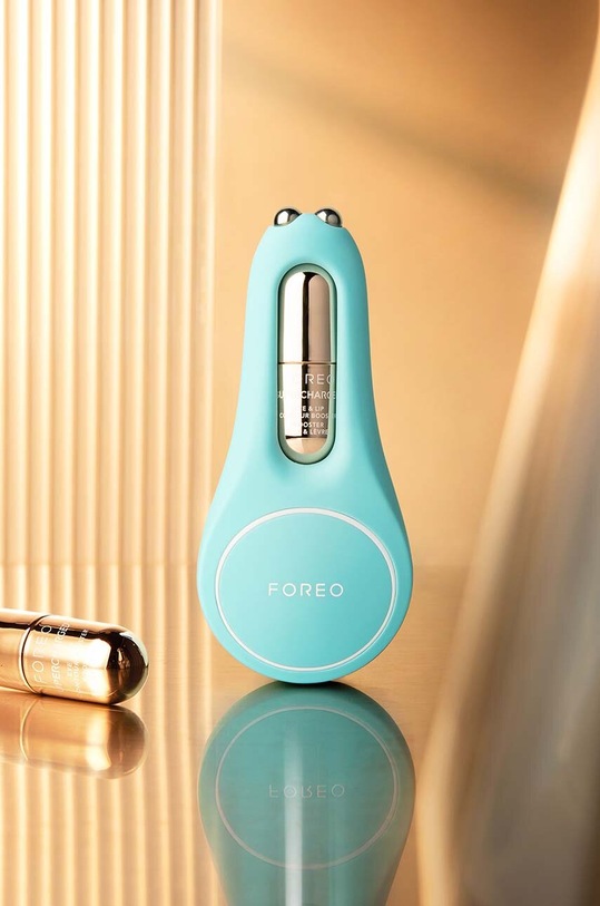 Sérum pro plné rty a zářivé oči FOREO SUPERCHARGED™ Eye & Lip Contour Booster F1788 růžová