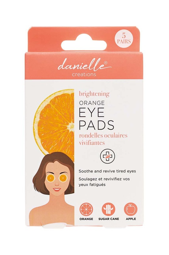 Polštářky na oči Danielle Beauty Brightening Eye Pads 30 g 5-pack vícebarevná DC0011OR