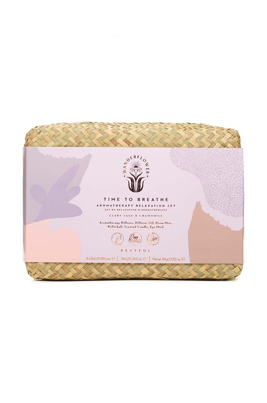 Wanderflower zestaw do aromaterapii Time to Breath Set WFL0024TB multicolor AA00