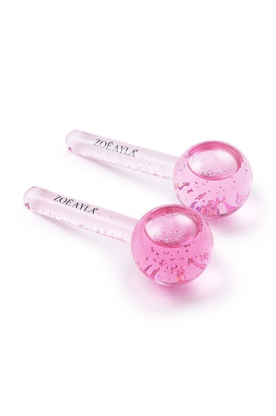 Masažer za okoloočno područje Zoë Ayla Ice Globes 2-pack roza SSC027.ICGLB