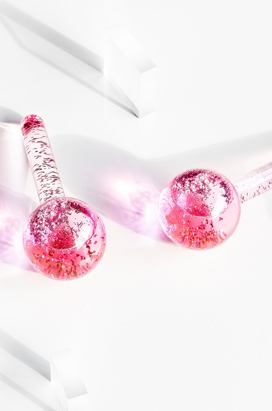 Masažer za okoloočno područje Zoë Ayla Ice Globes 2-pack roza SSC027.ICGLB