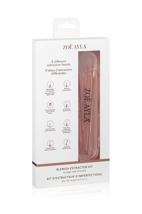 Zoë Ayla zestaw do usuwania zaskórników Pimple Popper Kit 4-pack BH.REMO.4.RG multicolor AA00