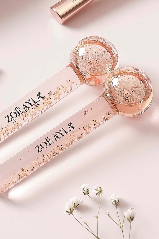 Masažer za okoloočno područje Zoë Ayla Mini Ice Globes 2-pack bež ST031.MICGLO