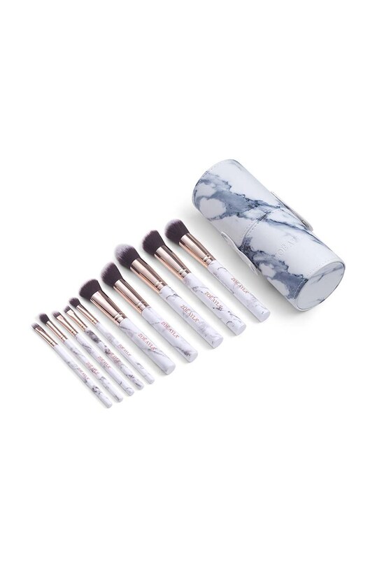 Zoë Ayla zestaw pędzli do makijażu Makeup brush 10-pack RMB021.CYL10 multicolor AA00