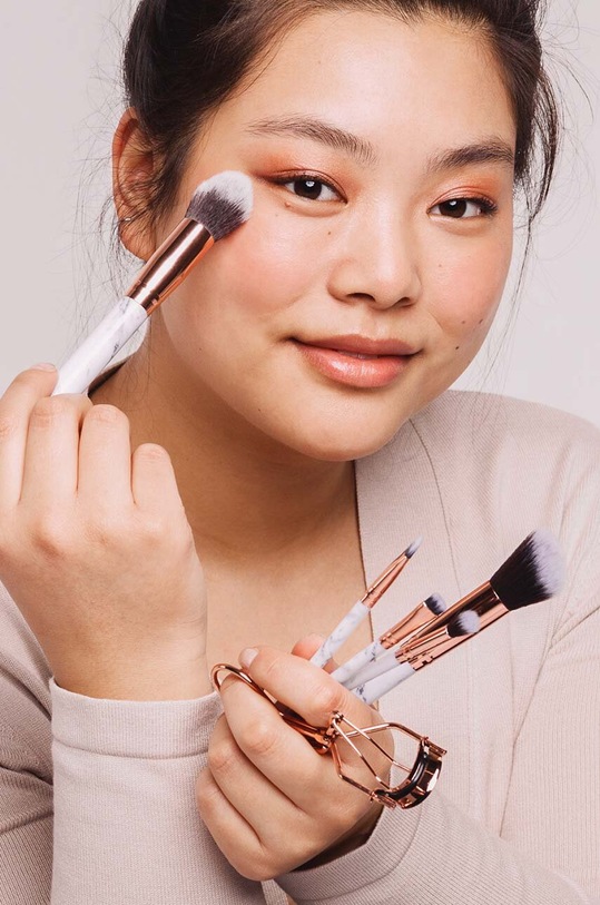 Home SPA Σετ πινέλων μακιγιάζ Zoë Ayla Makeup brush 10-pack RMB021.CYL10 πολύχρωμο