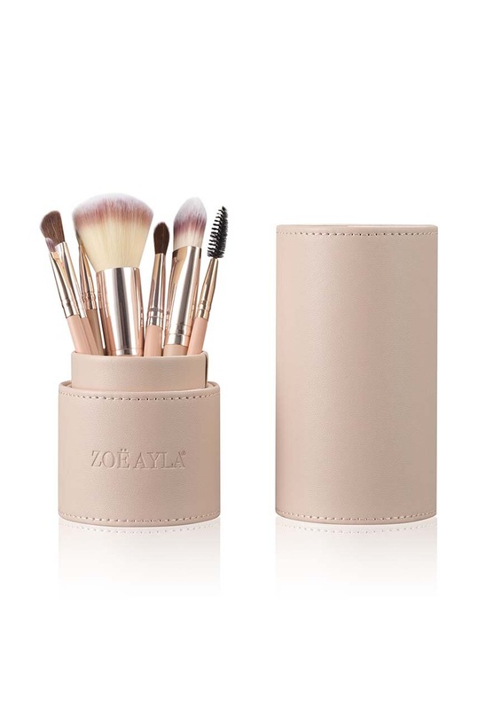 Zoë Ayla set de pensule de machiaj Makeup Brush Set 7-pack roz RMB020.CYL7