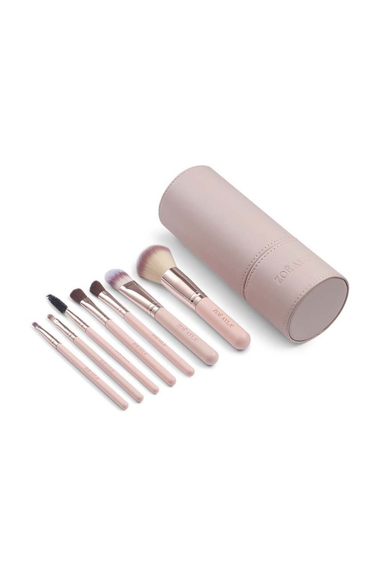 Zoë Ayla set de pensule de machiaj Makeup Brush Set 7-pack RMB020.CYL7 roz AA00