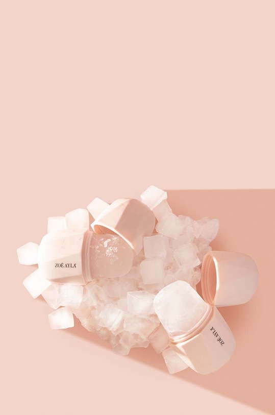 Καλούπι καλλυντικών από σιλικόνη Zoë Ayla Silicone Cryo Ice Mold ροζ RT696.SILIC