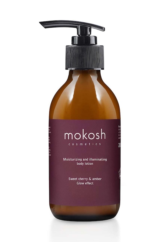 Mokosh loțiune de corp hidratantă și iluminatoare Czereśnia & Bursztyn 200 ml violet 5902729036078