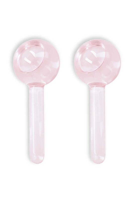Μασάζ προσώπου The Vintage Cosmetics Company 2 Piece Ice Globes 2-pack ροζ 2IGP2