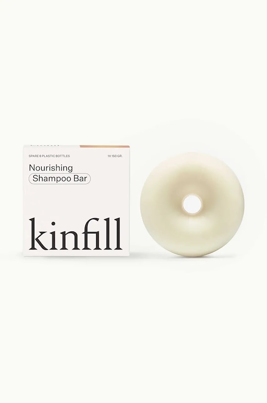 Kinfill baton de șampon Tonka Bean 150 g alb KFSB0003