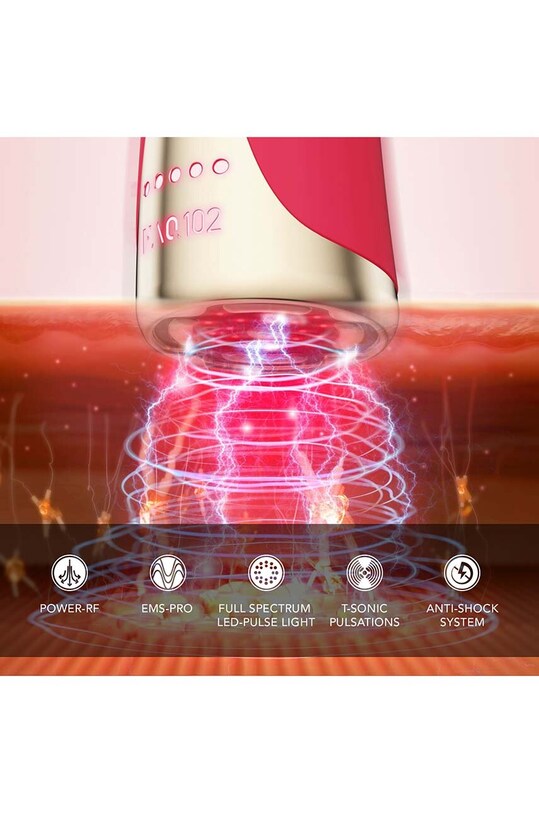 Prístroj na ošetrenie proti starnutiu FOREO FAQ 102 Pink Ruby F0044
