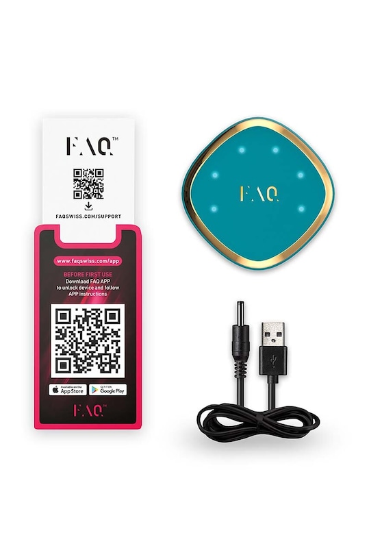 LED masážní přístroj na posílení vlasů FOREO FAQ 301 Blue Emerald F0273 vícebarevná AA00