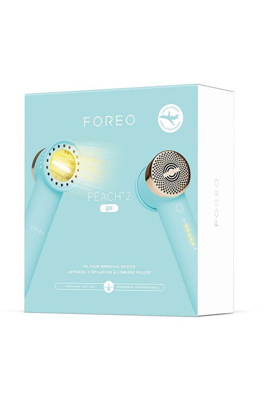 Home SPA IPL depilátor FOREO PEACH 2 go Arctic Blue F1917 vícebarevná