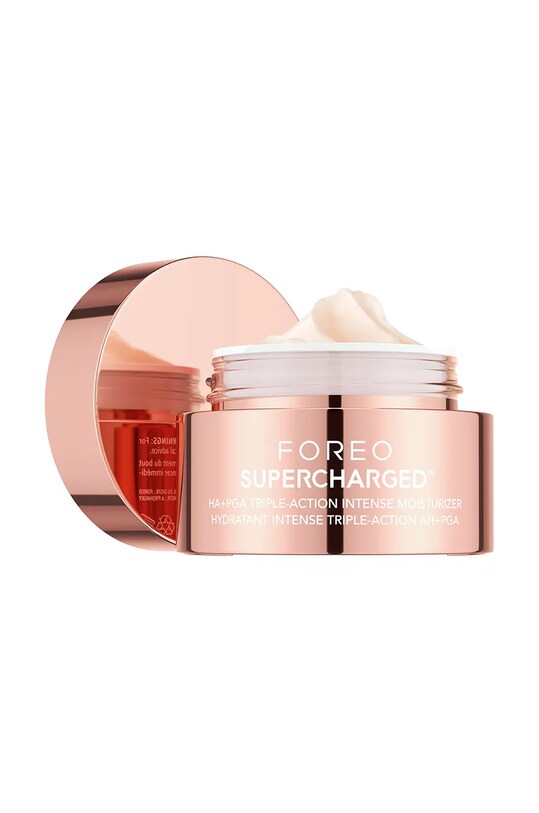 Інтенсивний зволожуючий нічний крем FOREO SUPERCHARGED™ HA+PGA Triple Action Intense Moisturizer 50 ml F0859 барвистий AA00