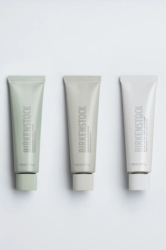 Набір для догляду за стопами Birkenstock 3-Step Foot Care Kit 3 x 30 ml 3-pack 1030399 бежевий
