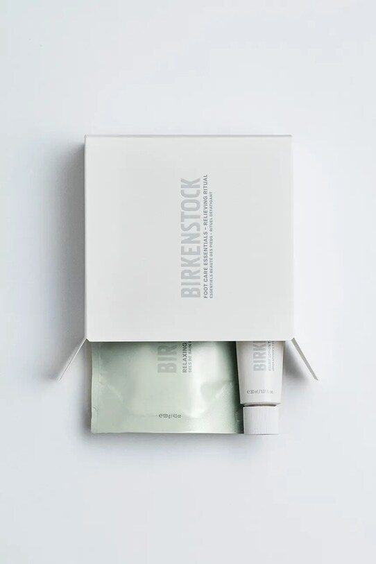 Домашнє SPA Розслаблююча сіль та освіжаючий бальзам для ніг Birkenstock Foot Care Essentials 120 g + 30 ml 1030514 бежевий