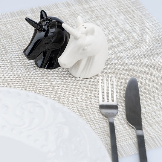 Kuchnia i bar Balvi solniczka i pieprzniczka 26863 czarny