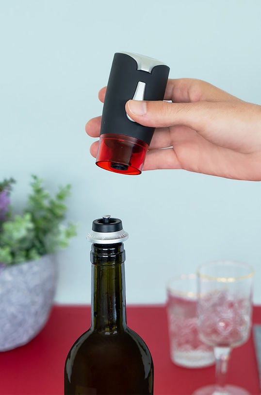 Balvi set čepova za vino siva 26982