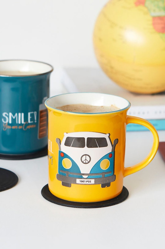 Kuchnia i bar Balvi kubek Travel 312 ml 27346 żółty