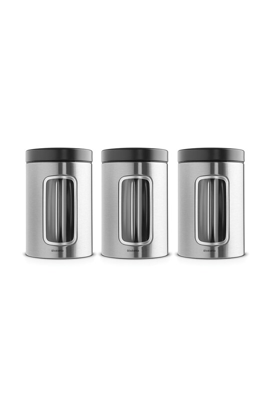 Brabantia Набір контейнерів для зберігання (3-pack) сірий 335341