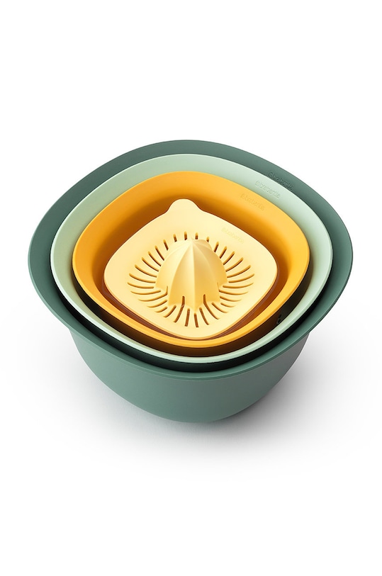 Brabantia set de boluri cu o strecurătoare și un storcător multicolor 122262