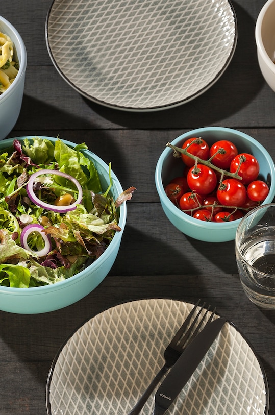 Kuchnia i bar Mepal zestaw misek wielofunkcyjnych Cirqula 0,35/0,75/1,25L (3-pack) 106230015700 niebieski