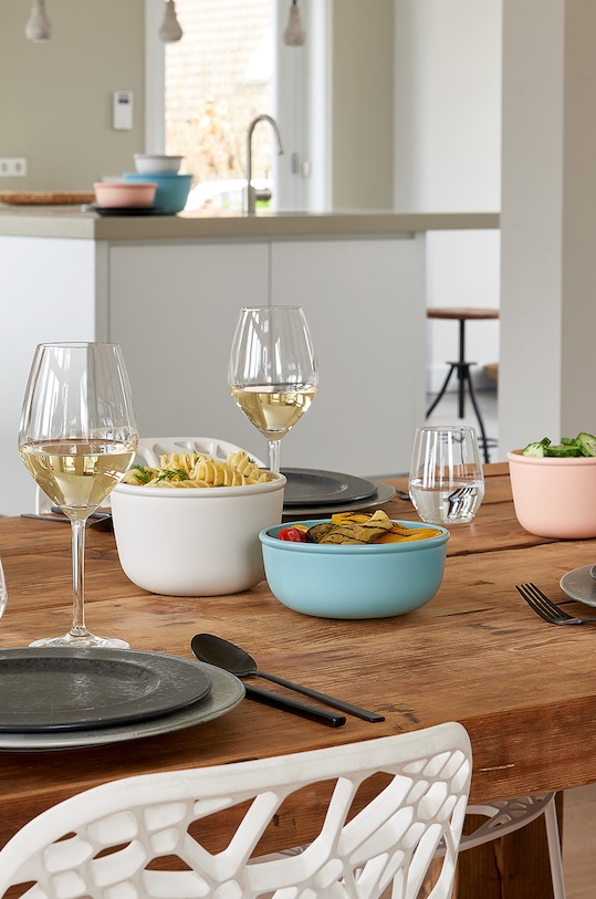 Mepal zestaw misek wielofunkcyjnych Cirqula 0,35/0,75/1,25L (3-pack) 106230015700 niebieski