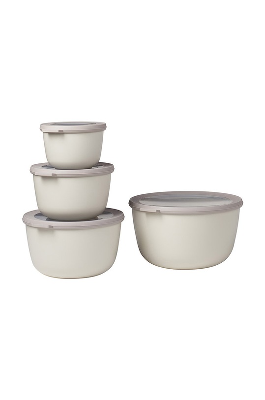Mepal zestaw misek wielofunkcyjnych Cirqula 0,5/1/2/3L (4-pack) biały 106233032500