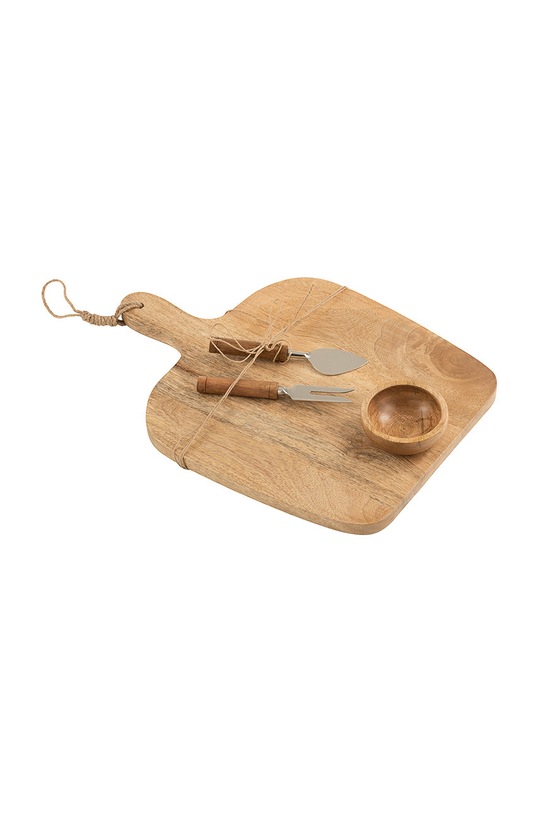 J-Line tagliere per formaggi marrone 15830