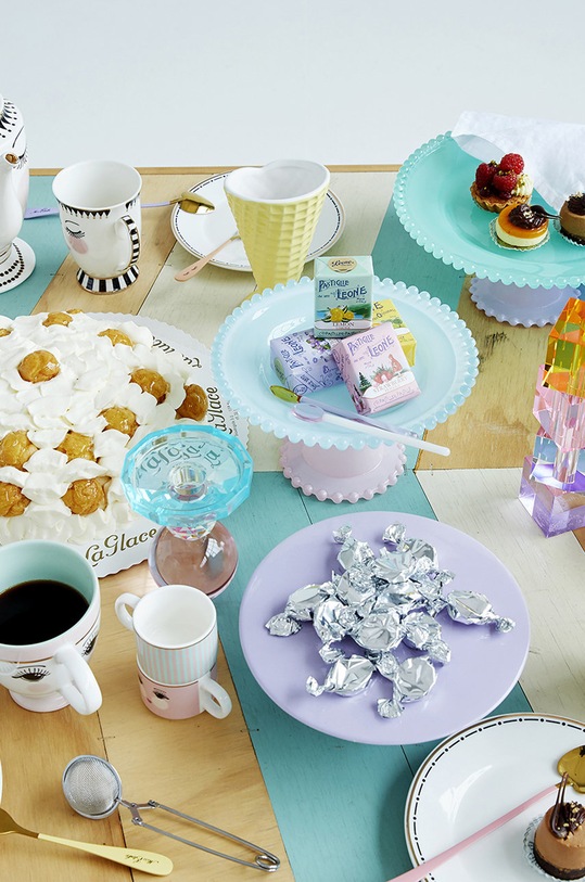 Kuchyň a bar Miss Etoile Sada lžiček (4-pack) 4976537 vícebarevná