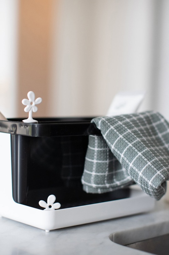 Kuchyňa a bar Koziol Organizér na umývadlo 3261100 čierna