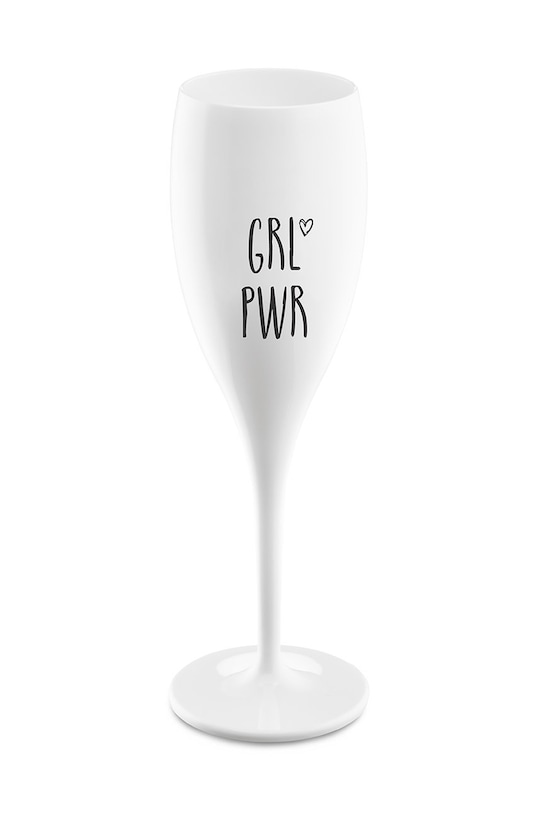 Набір келихів для шампанського Koziol Superglas 100ml 6-pack білий 3782525