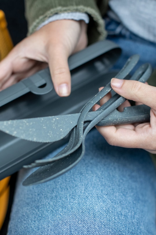 Kuchnia i bar Koziol etui na sztućce 7034701 szary