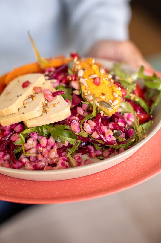 Kuchyň a bar Koziol Sada talířů (4-pack) 7100700 béžová