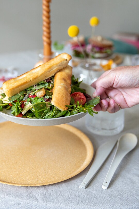 Koziol zestaw talerzy (4-pack) szary 7101701