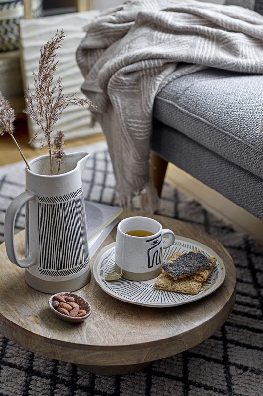 Bloomingville Sada hrnků (3-pack) 82052427 šedá AA00