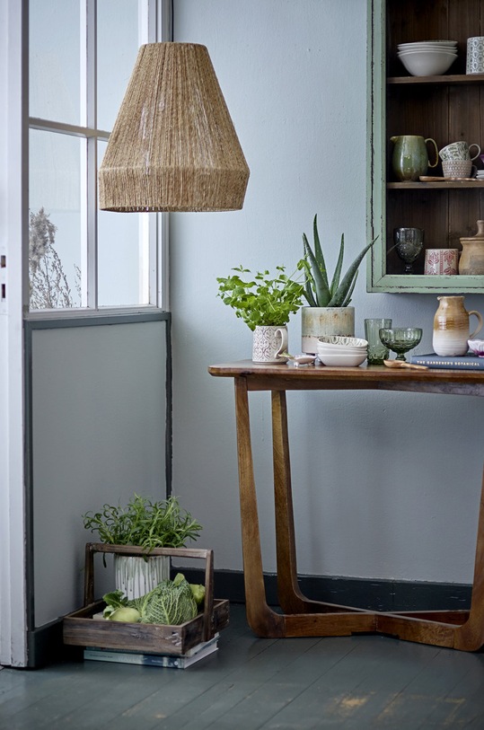 Bloomingville zestaw szklanek (4-pack) 82052257 zielony AA00