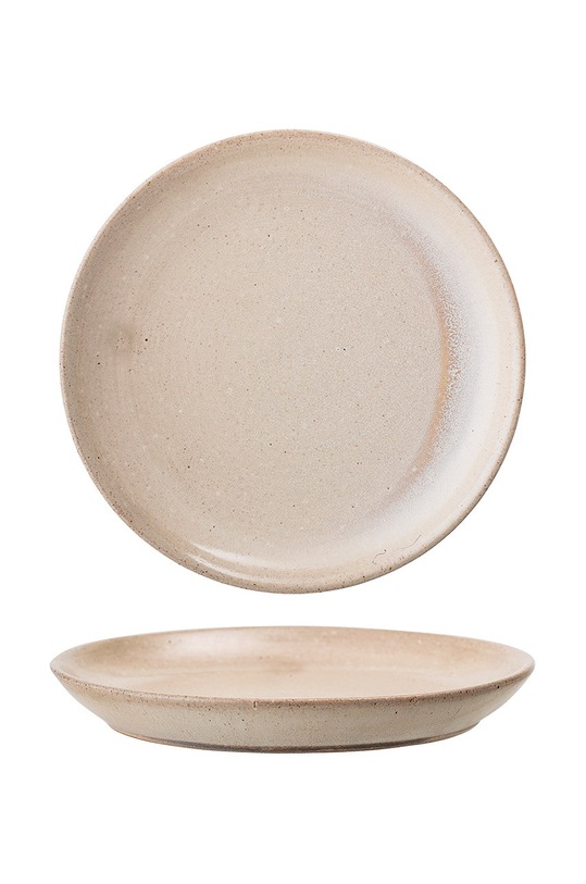 Kuchnia i bar Bloomingville talerz 82046142 brązowy