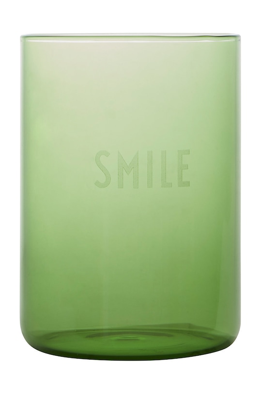Design Letters pahar verde 10106000GREENSMILE