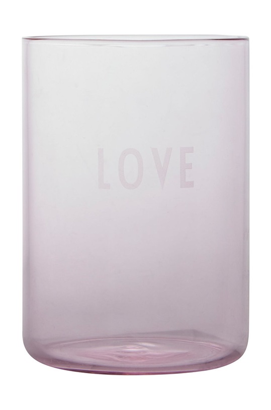Design Letters Sklenka 250 ml růžová 10106000ROSELOVE